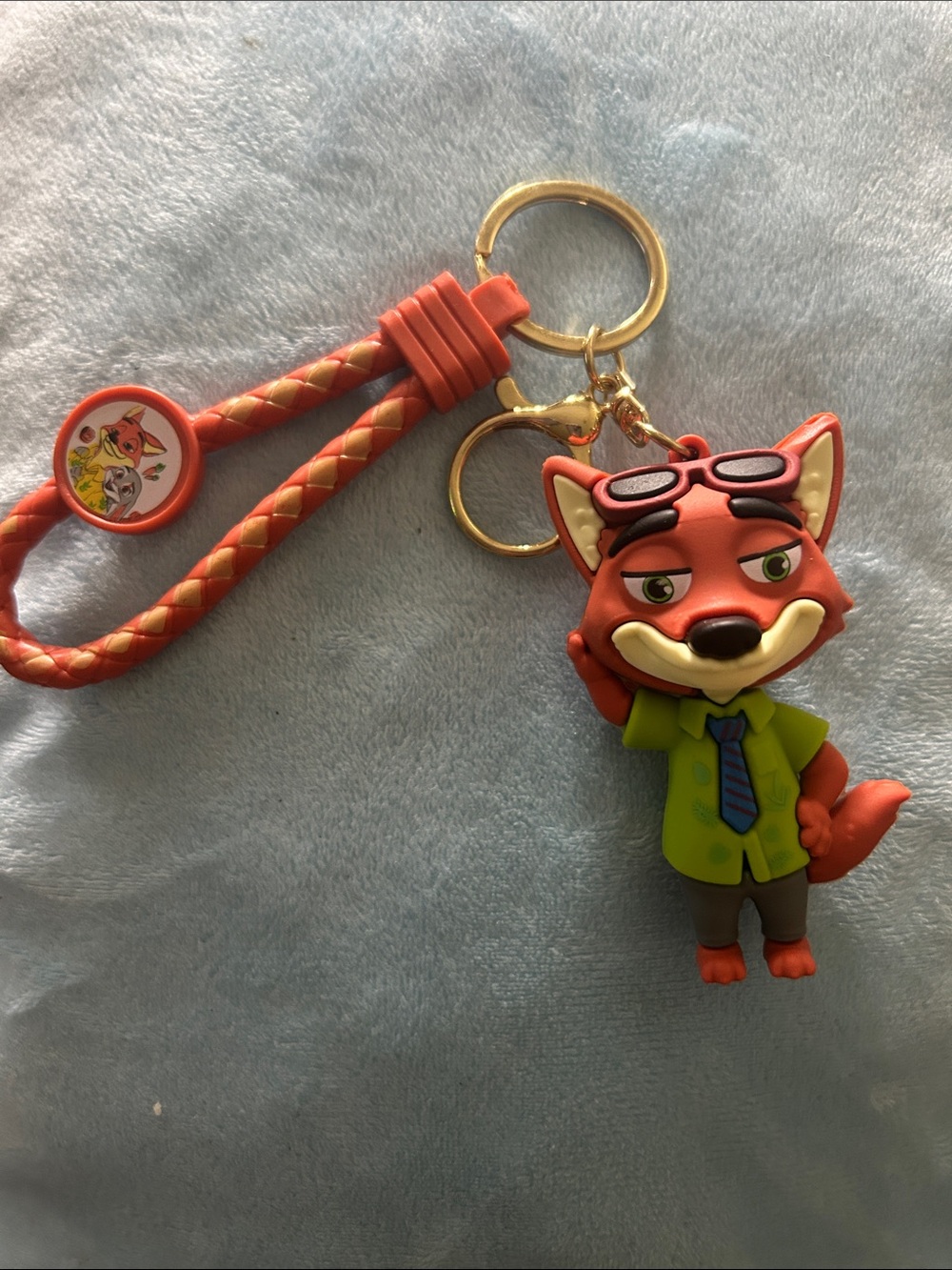 Nick Wilde Fox Keychain